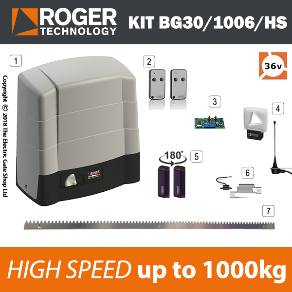 Single Swing Electric Gate Kit (Max Leaf 2m) 24v BRUSHLESS BE20/210 Single Swing Electric Gate Kit (Max Leaf 2m) 24v BRUSHLESS BE20/210