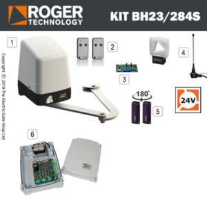 Single Swing Electric Gate Kit (Max Leaf 2m) 24v BRUSHLESS BE20/210 Single Swing Electric Gate Kit (Max Leaf 2m) 24v BRUSHLESS BE20/210