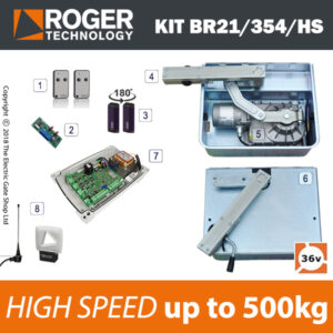 Single Swing Electric Gate Kit (Max Leaf 2m) 24v BRUSHLESS BE20/210 Single Swing Electric Gate Kit (Max Leaf 2m) 24v BRUSHLESS BE20/210