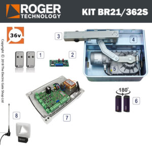 Single Swing Electric Gate Kit (Max Leaf 2m) 24v BRUSHLESS BE20/210 Single Swing Electric Gate Kit (Max Leaf 2m) 24v BRUSHLESS BE20/210