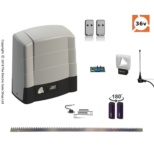 BG30/1006/HS 36v BRUSHLESS Electric Sliding Gate Kit 1000kg BG30/1006/HS 36v BRUSHLESS Electric Sliding Gate Kit 1000kg