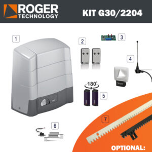 E30/800 Electric Sliding Gate Motor - 800kg