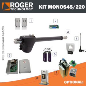 E30/800 Electric Sliding Gate Motor - 800kg