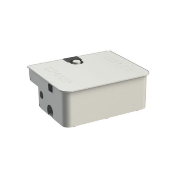 FU102 Hot Galvanised Foundation Box and Stainless Steel Lid FU102 Hot Galvanised Foundation Box and Stainless Steel Lid