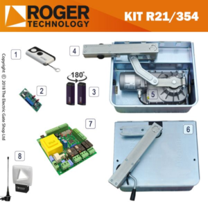 R21/353 230v Electric Gate Kit - Double R21/353 230v Electric Gate Kit - Double