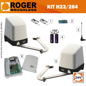 H23/284D 230v Electric Gate Kit - Double